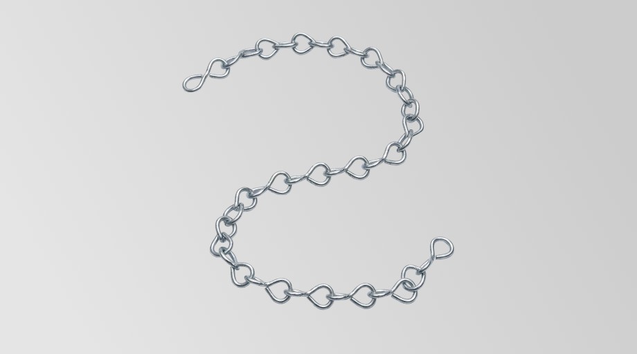 A piece of #16 jack single chain.