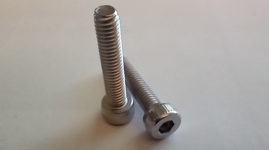 Two pieces of M4 x 20mm socket head cap screw.